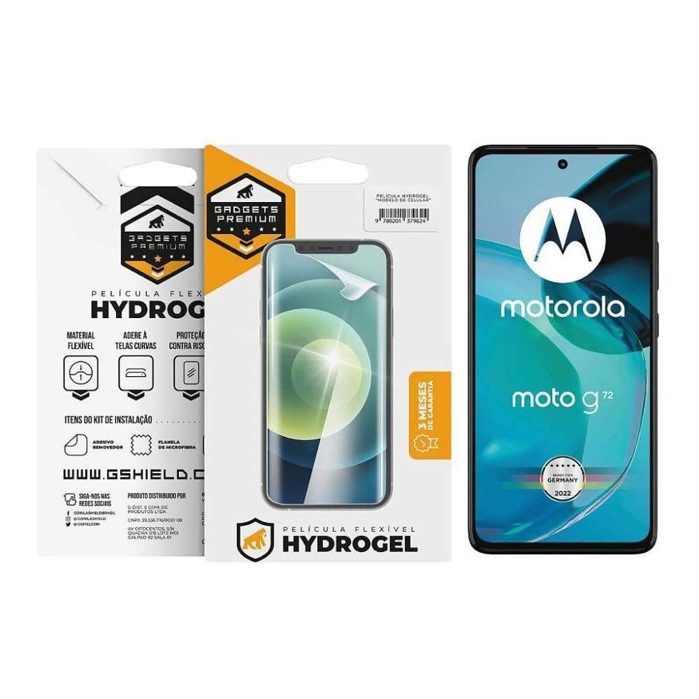 Película Para Motorola Moto G72 - Hydrogel Hd - Gshield