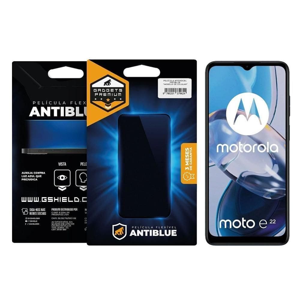 Película Para Motorola Moto E22 - Antiblue - Gshield