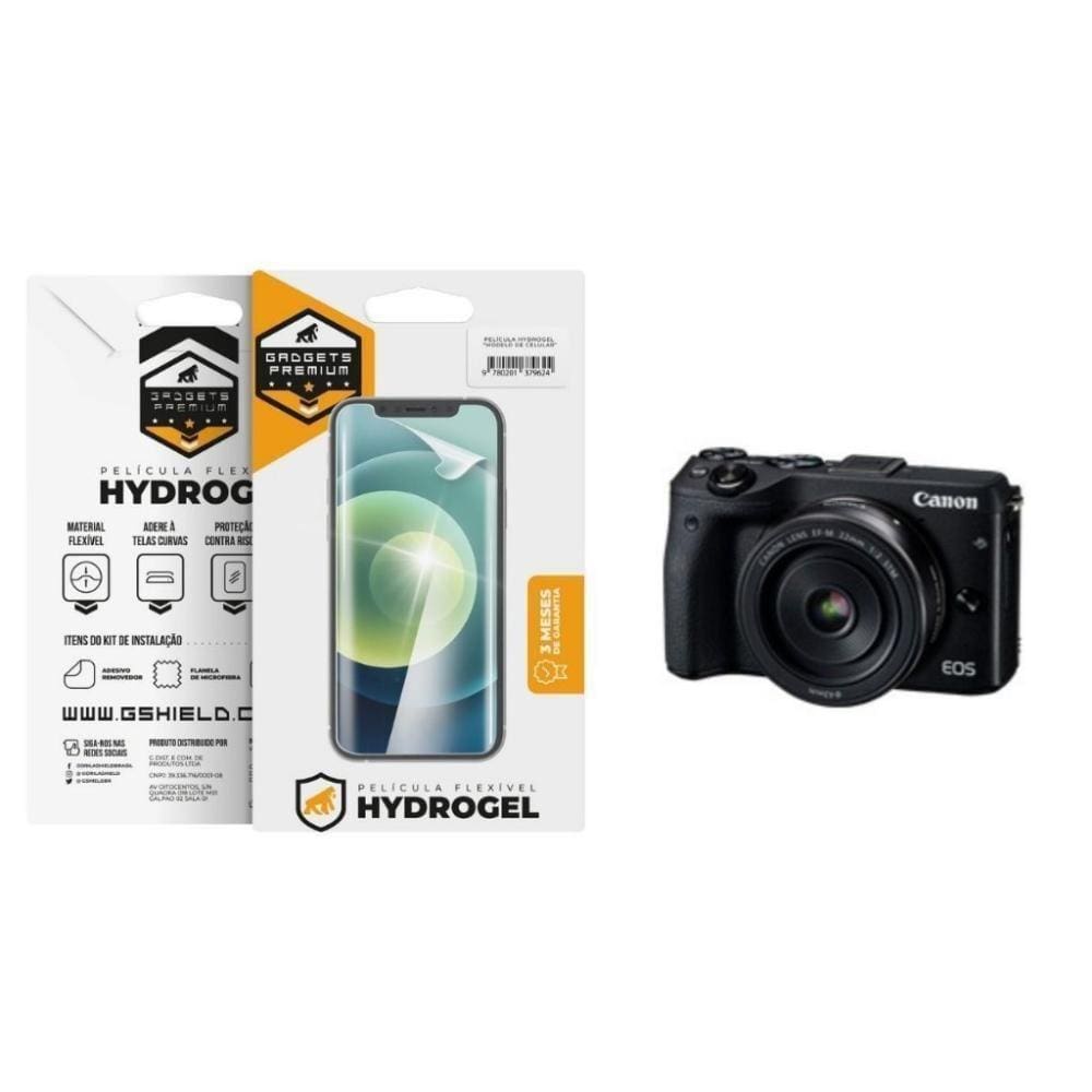 Película Hydrogel Para Canon Eos M3 - Gshield