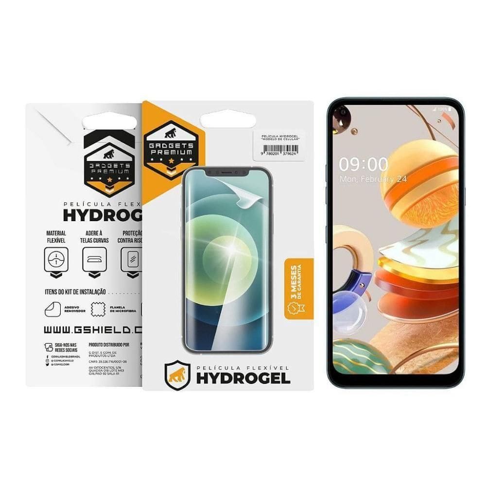 Película Para Lg K61 - Hydrogel Hd - Gshield