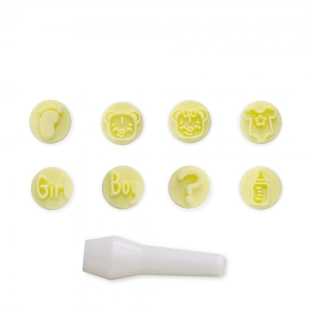 Kit Carimbos Baby Amarelo Bluestar