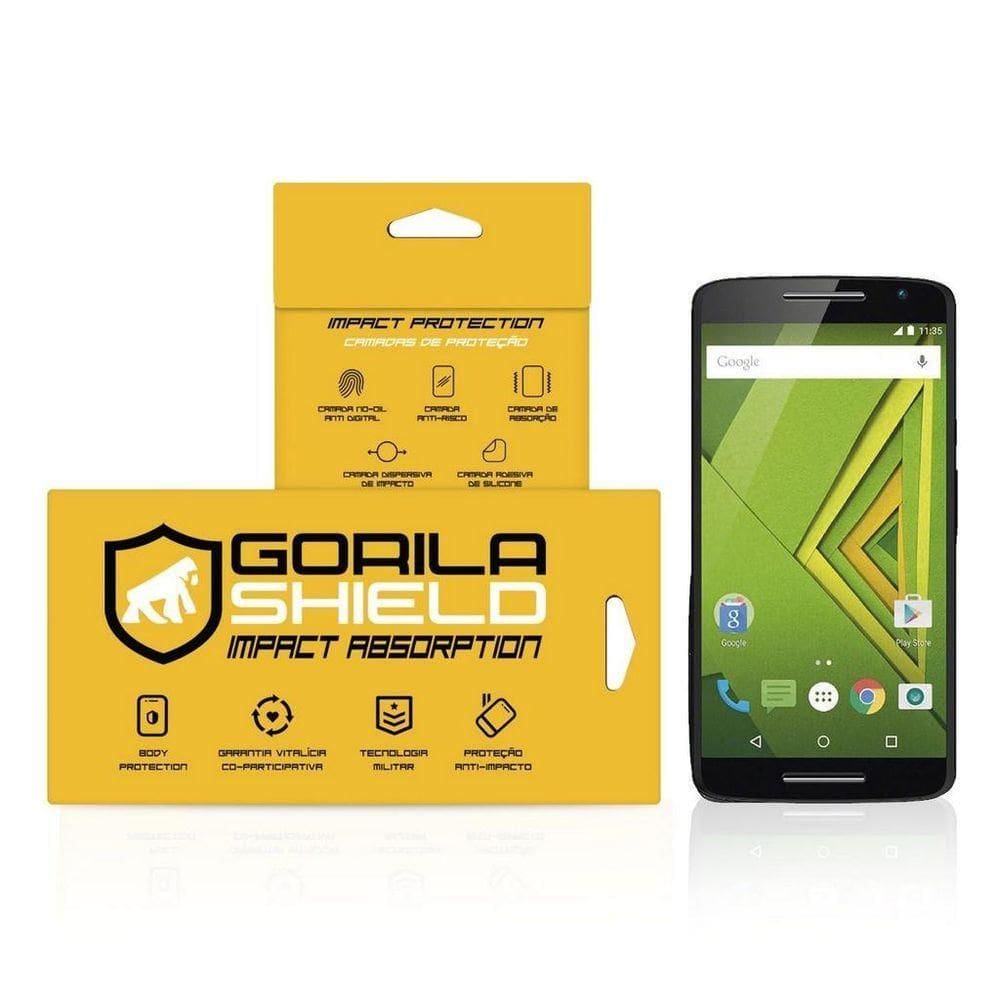 Película De Vidro Dupla Para Motorola Moto X Play - Gorila Shield