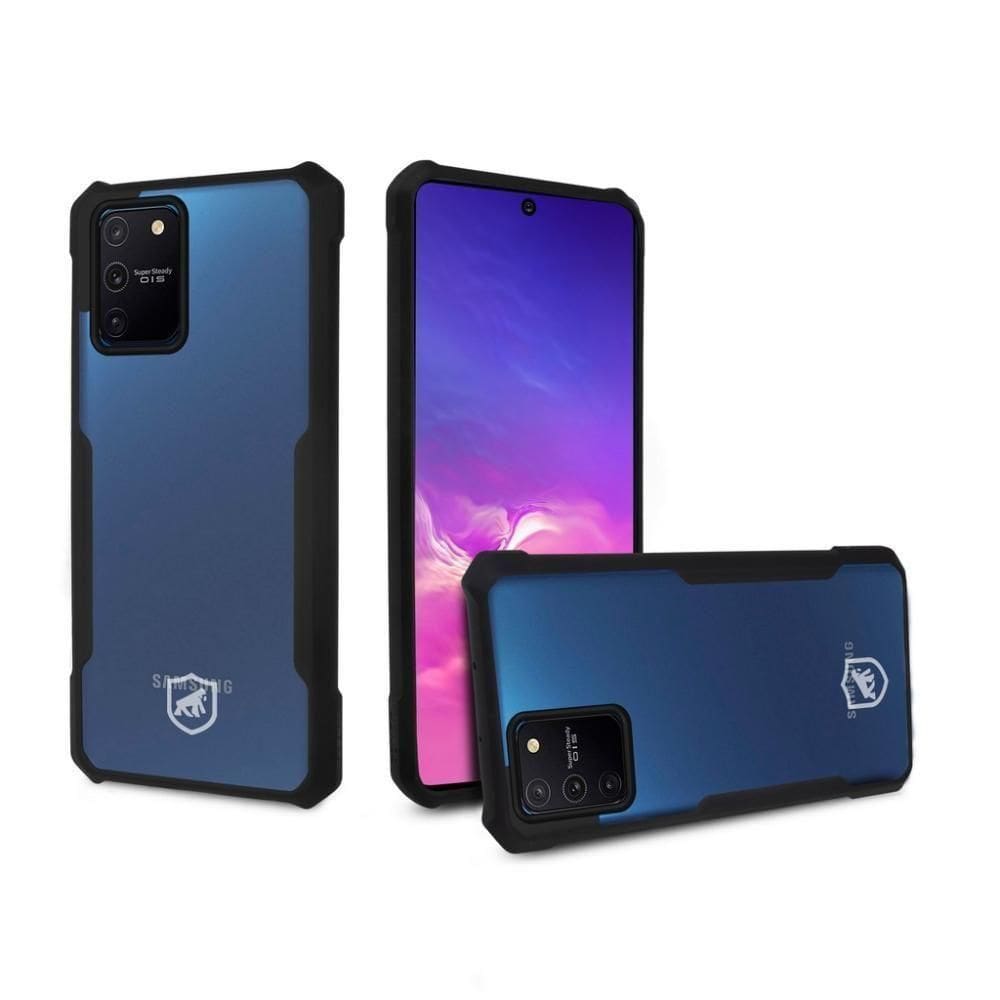 Capa Case Capinha Dual Shock X Preta Para Samsung Galaxy S10 Lite - Gshield
