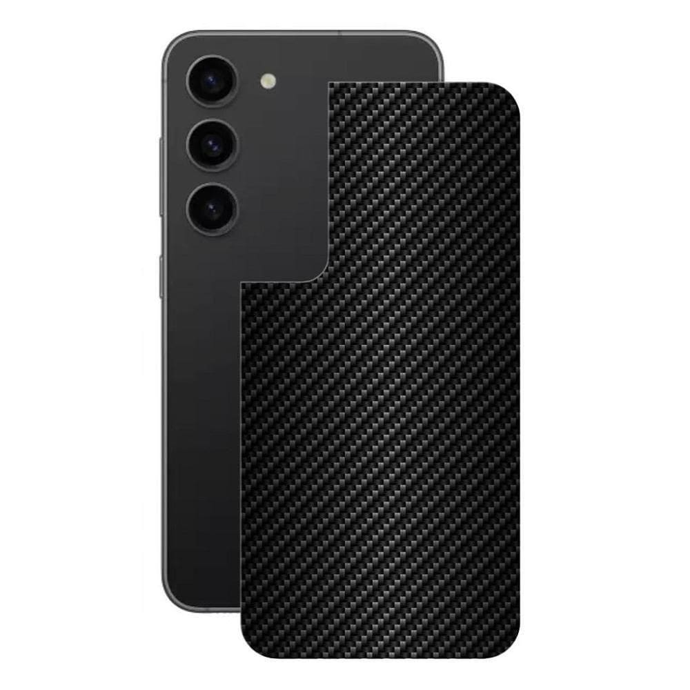 Película Galaxy S23 -Traseira Fibra De Carbono Preta-Gshield