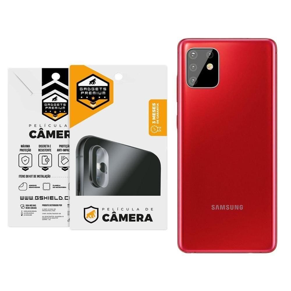 Película Para Lente De Câmera Para Samsung Galaxy A81 - Gshield