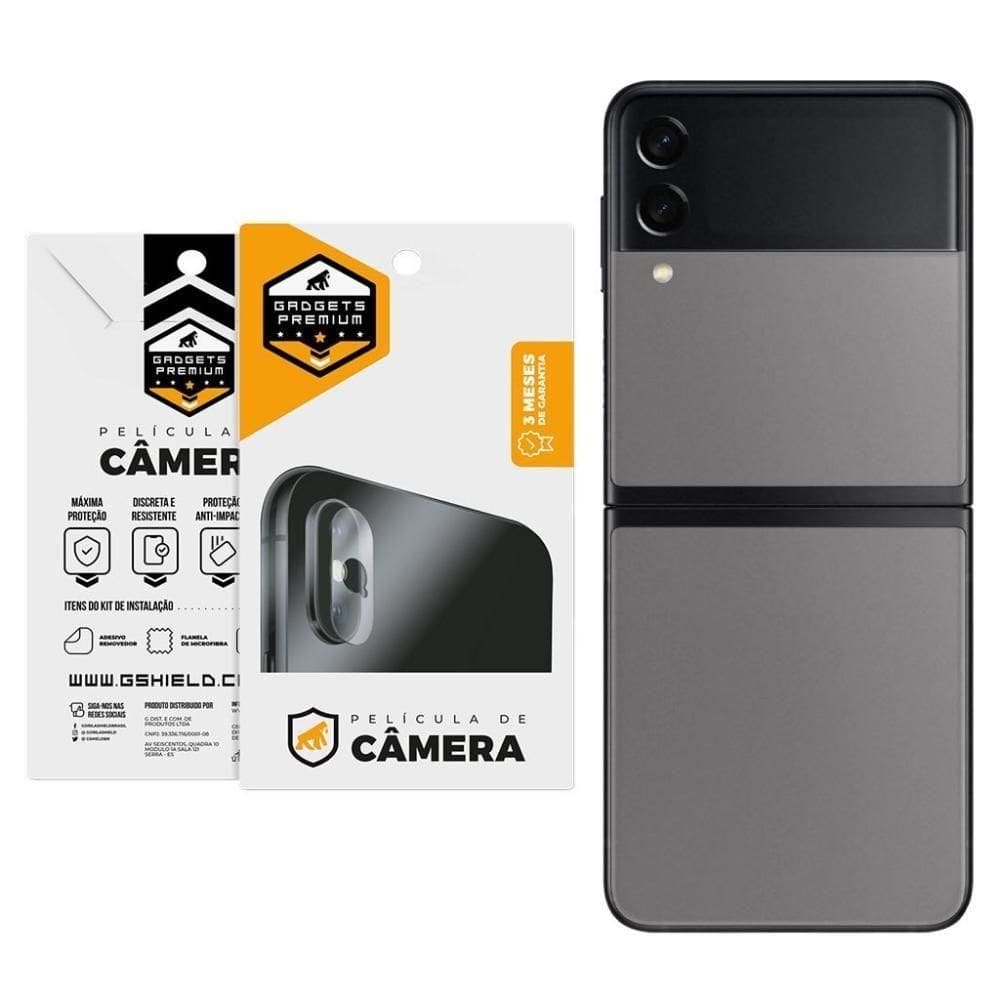 Película Para Lente De Câmera Para Samsung Galaxy Flip 3 - Gshield