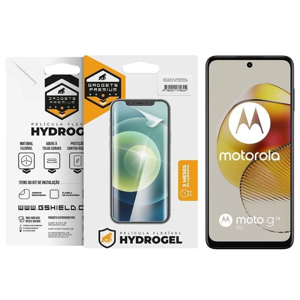 Película Para Motorola Moto G73 5G - Hydrogel Gamer Fosca - Gshield