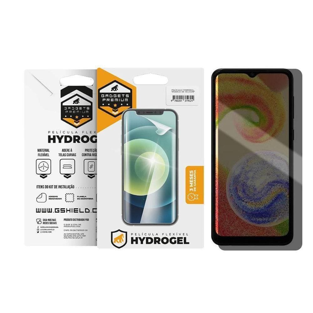 Película Para Samsung Galaxy A04E - Privacidade Hydrogel - Gshield