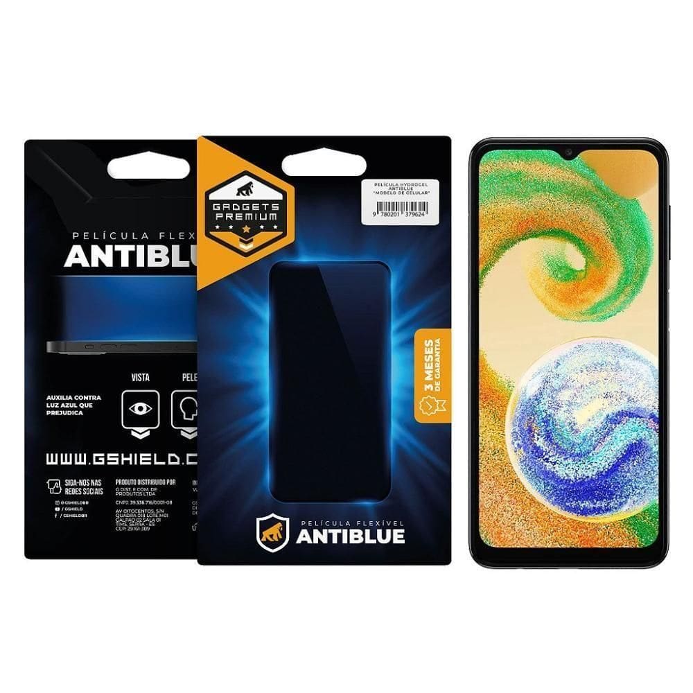 Película Para Samsung Galaxy A04S - Antiblue - Gshield