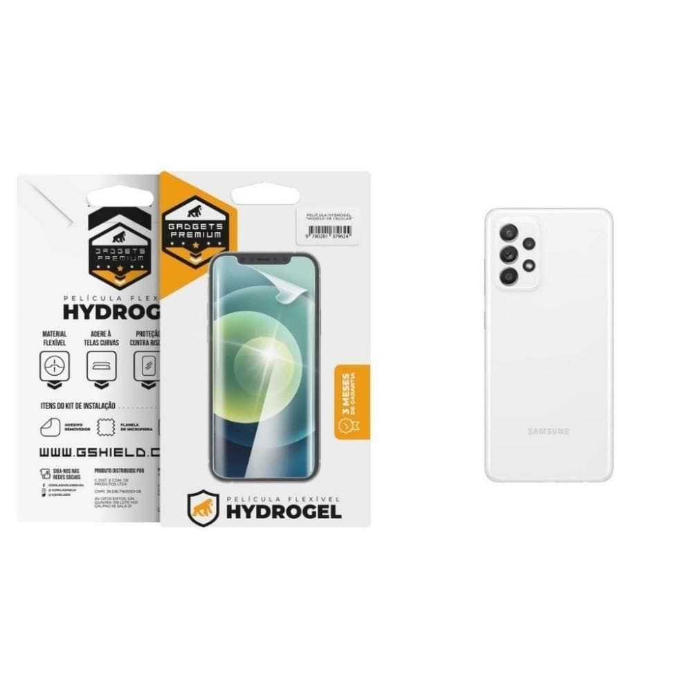 Película Traseira De Hydrogel Para Samsung Galaxy A52 - Gshield