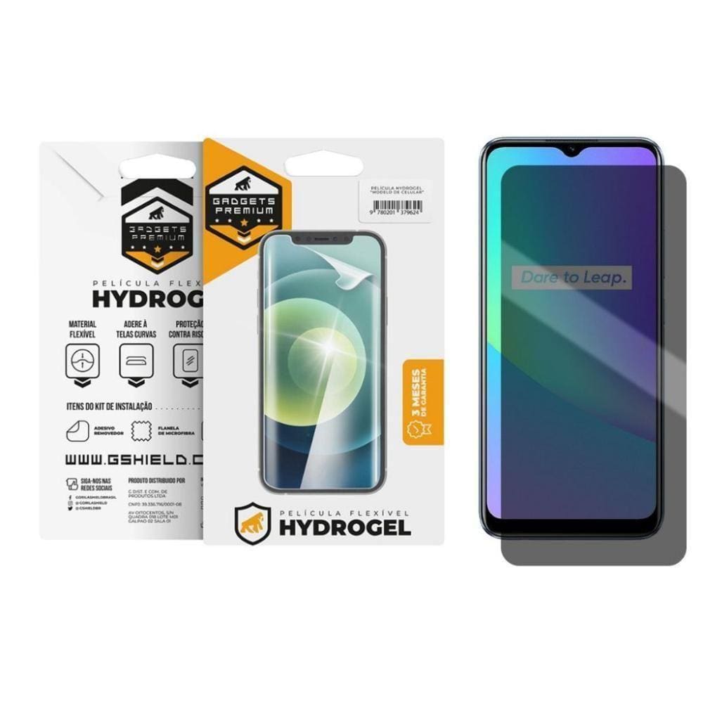 Película Privacidade Hydrogel Para Realme C25 - Gshield