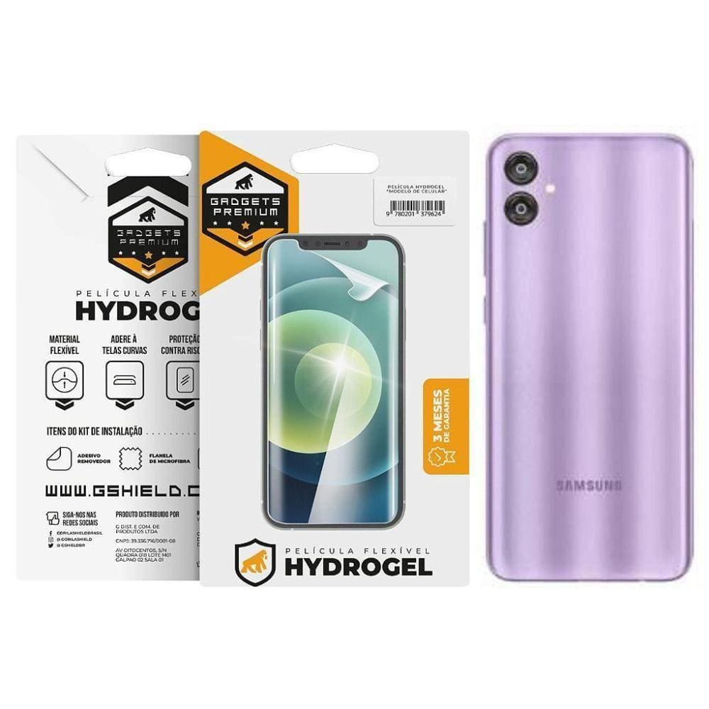 Película Para Samsung Galaxy F04-Traseira Hydrogelhd-Gshield