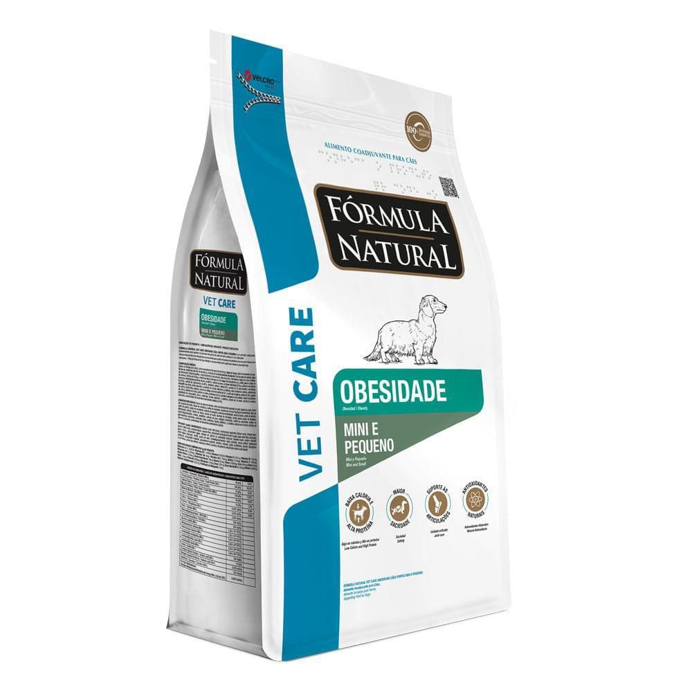 Ração Fórmula Natural Vet Care Obesidade Cães Mini e Pequeno 10,1kg