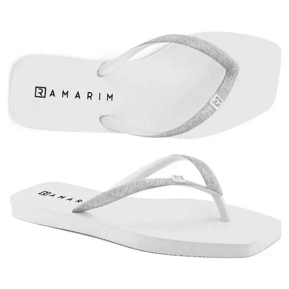 Chinelo Ramarim Glitter Sola Quadrada 213133