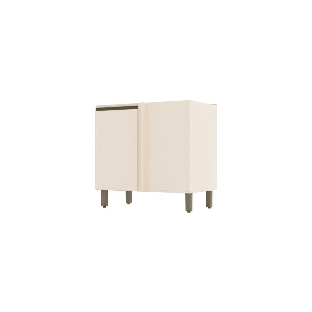 Balcão de Cozinha Canto Reto 1 Porta Connect Henn