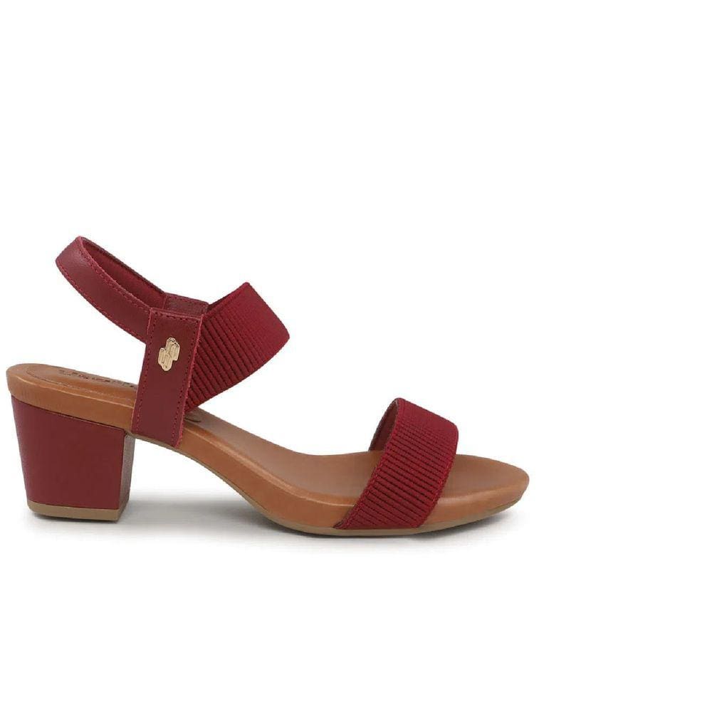 Sandalias Em Couro Com Elastico Usaflex Rebu Y8204