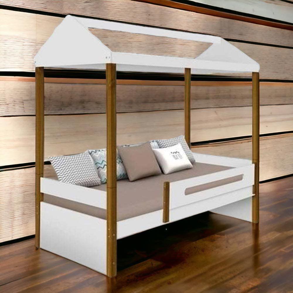Cama Casinha Lara Branca