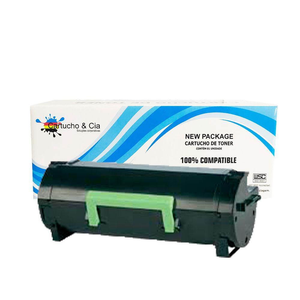 Toner 504u Preto 20.000 Cópias P/ Uso Ms610de, Ms610dn - Cartucho & cia