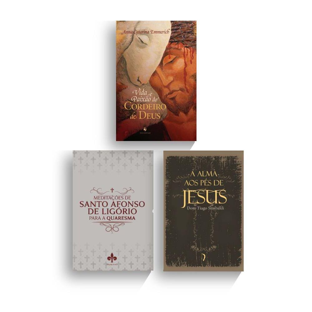 Kit Semana Santa: Meditações, Exercícios Espirituais e a Con