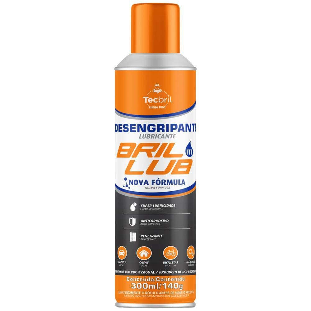 Desengripante Anti Ferrugem Bril Lub Fit 300ml/140g 5920275