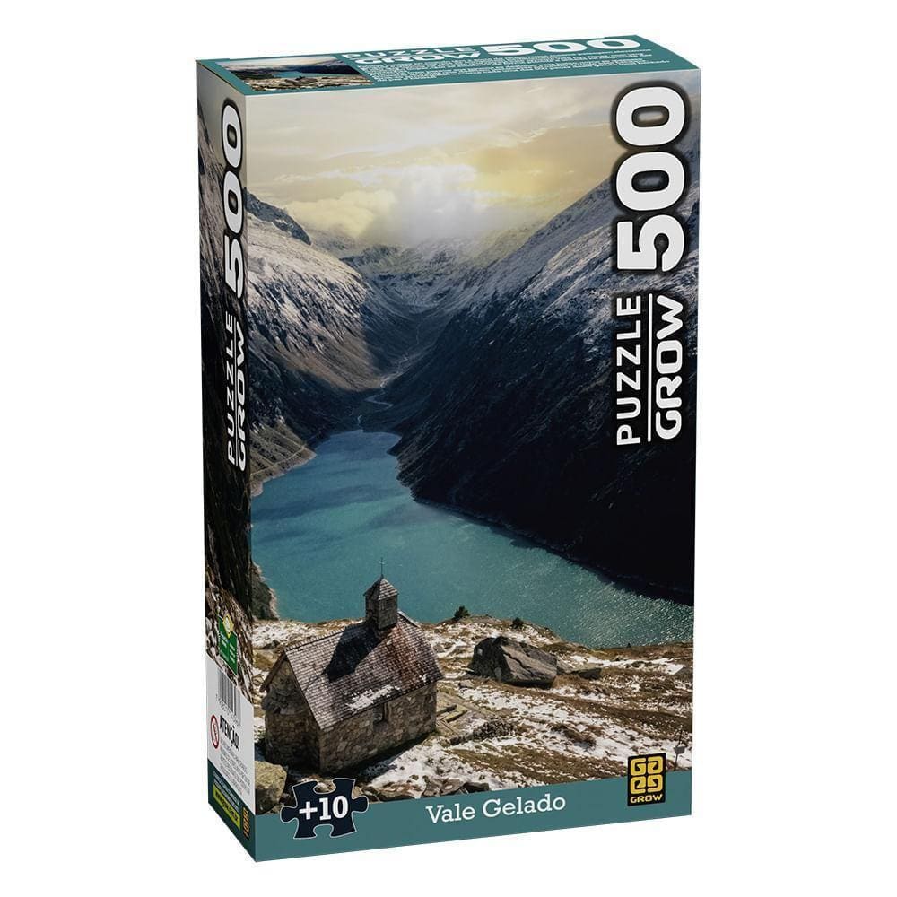 Puzzle 500 Peças Vale Gelado