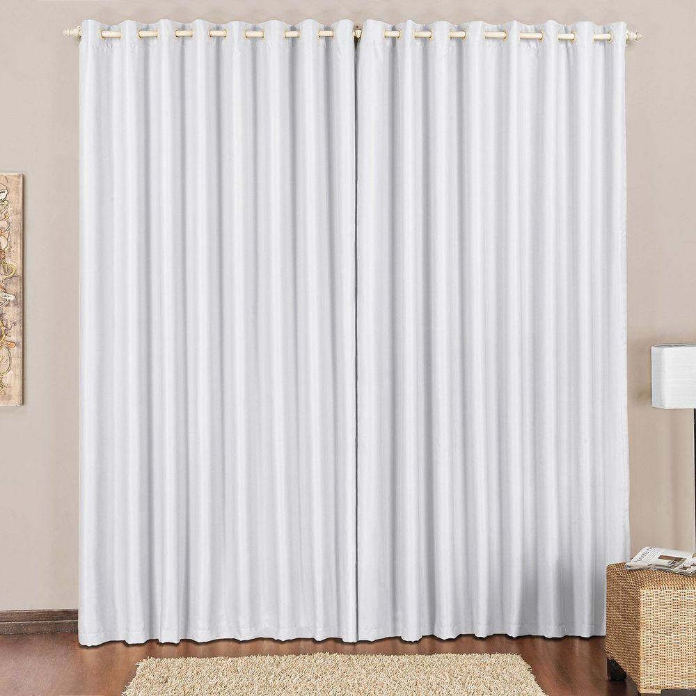 Cortina Blackout 4,00M X 2,80M Gelo Tecido Blackout Corta Luz Sala Ou Quarto