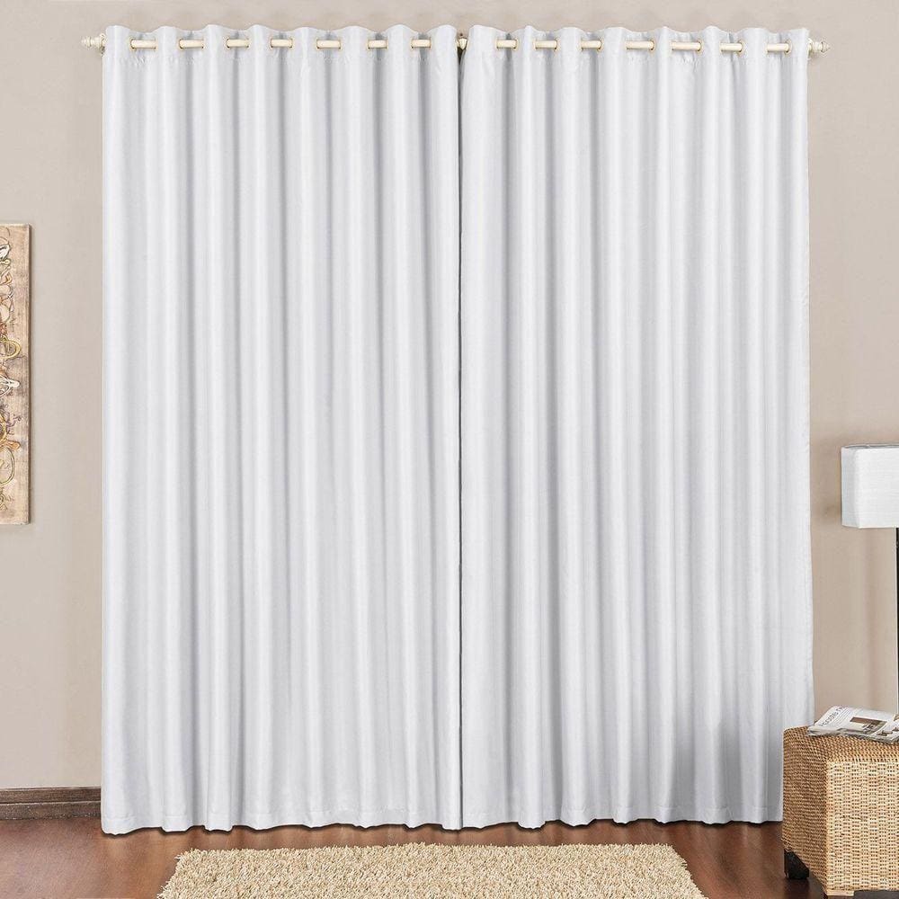 Cortina Blackout 3,00M X 2,60M Gelo Tecido Blackout Corta Luz Sala Ou Quarto