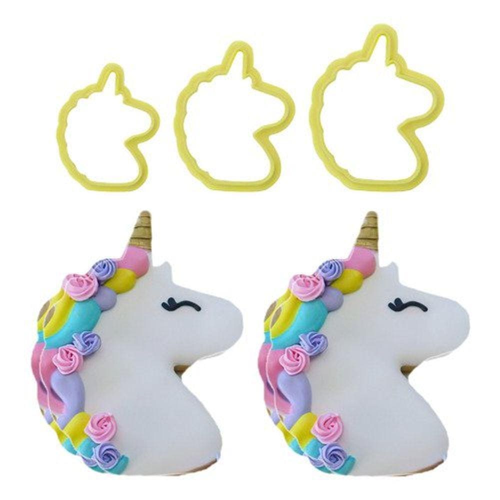 Cortador Slim Unicornio C/3 Bluestar