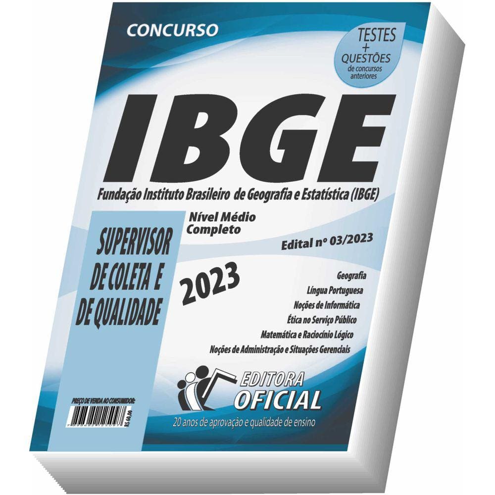 Apostila IBGE - Supervisor de Coleta e de Qualidade