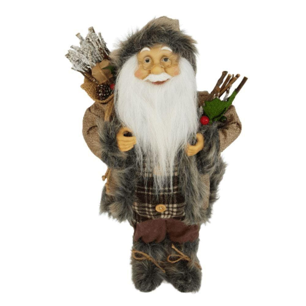 Papai Noel Com Saco De Presentes 45cm