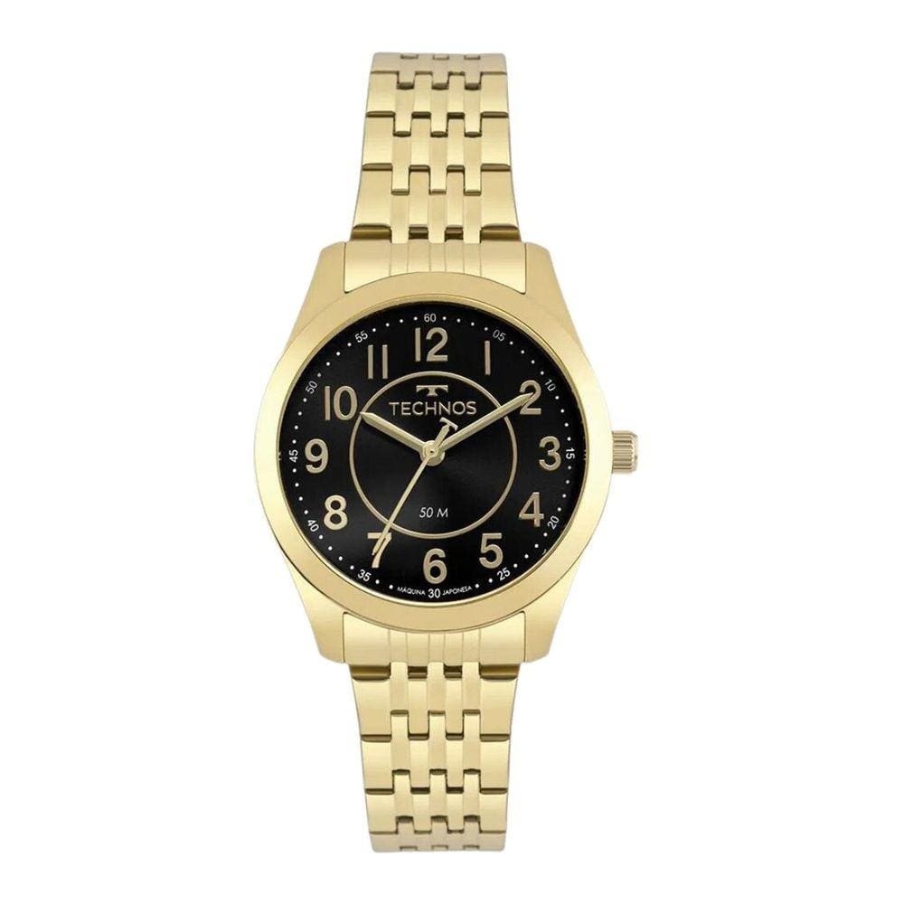 Relógio de Pulso Technos Elegance Boutique Feminino Analógico Aço Inóx Dourado 2035MJDS/4P