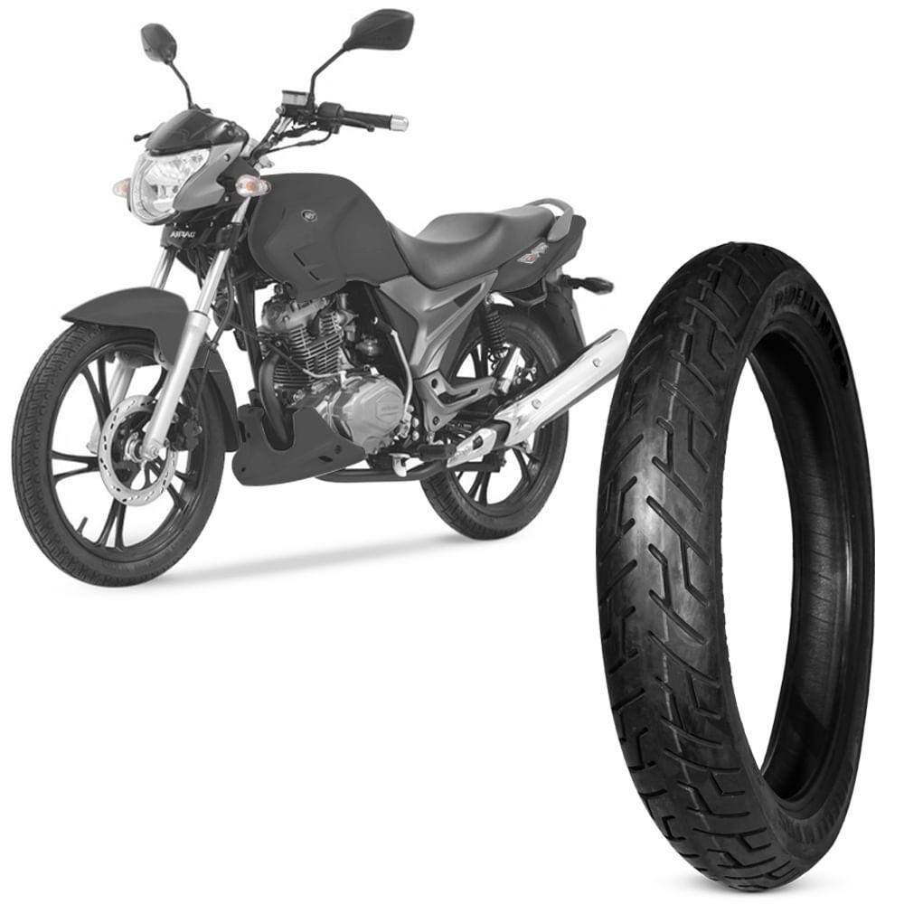 Par Pneu Cbx 200 Strada 100/90-18 + 275-18 Mt65 Pirelli