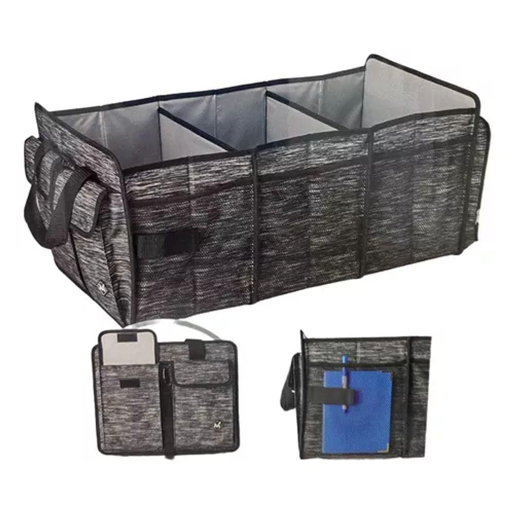Organizador De Porta Malas Dobravel E Termico Vira Cooler