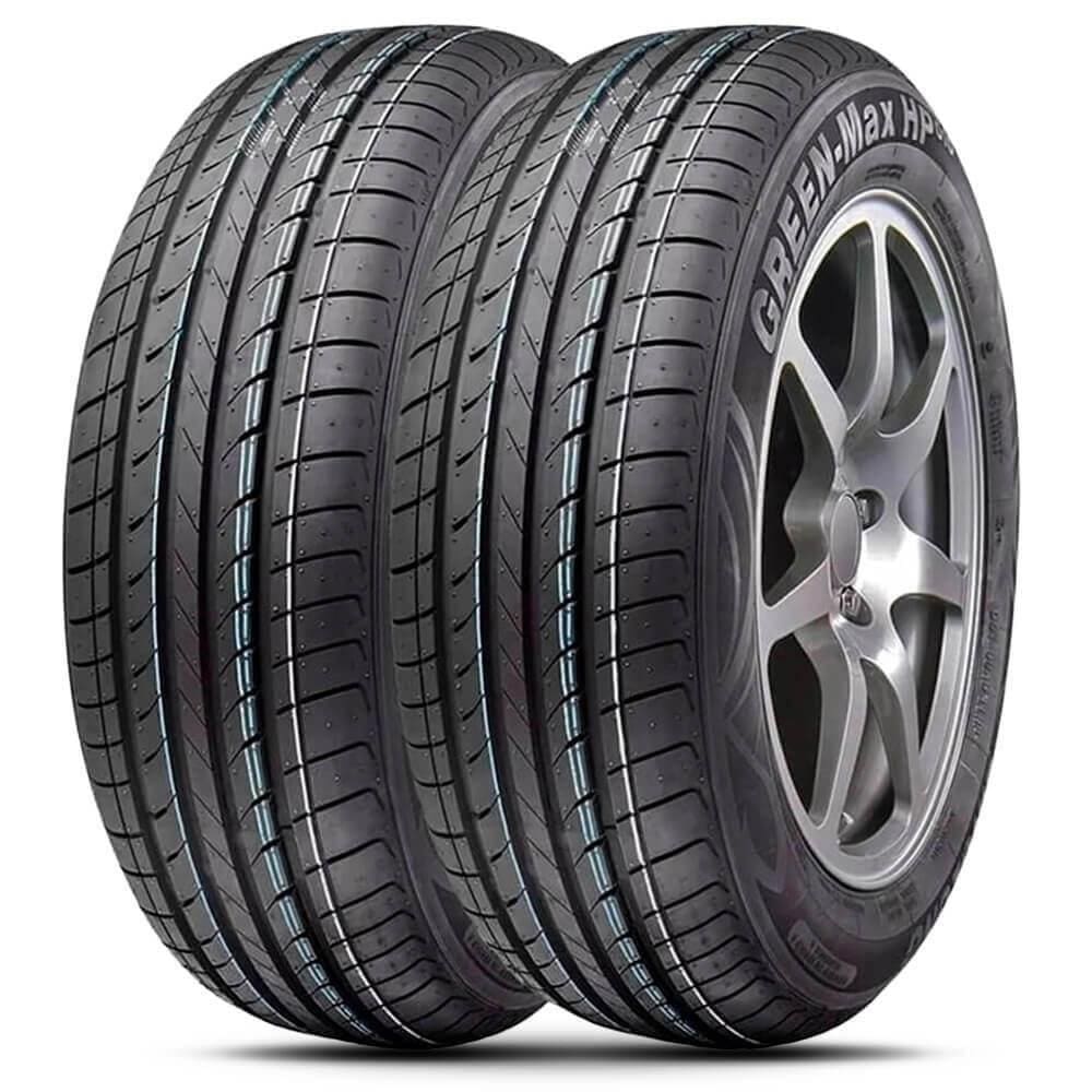 Kit 2 Pneu Linglong Aro 15 205/60r15 91v Tl Green-max Hp010