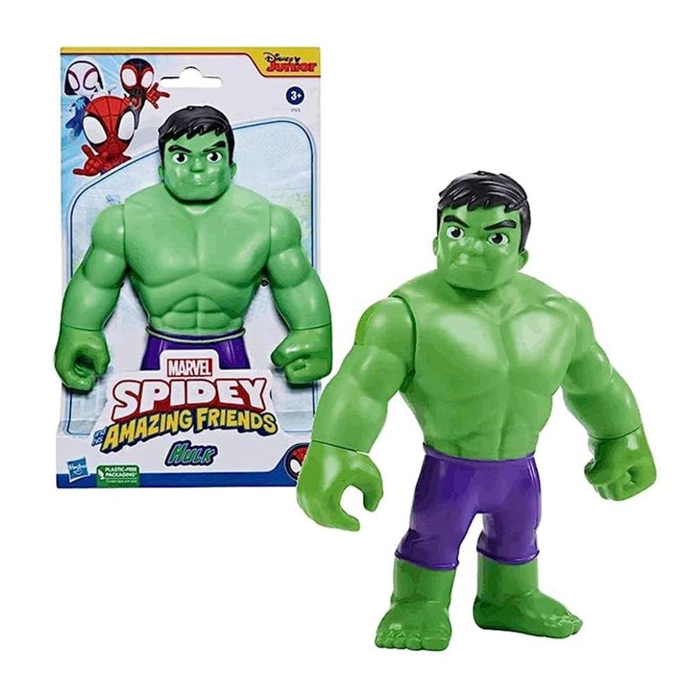 Boneco Marvel Hulk Spidey and His Amazing Friends - Hasbro