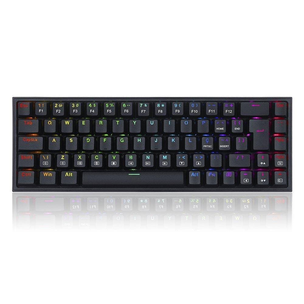 Teclado Gamer Redragon Castor Rgb K631 Switch Blue Abnt2