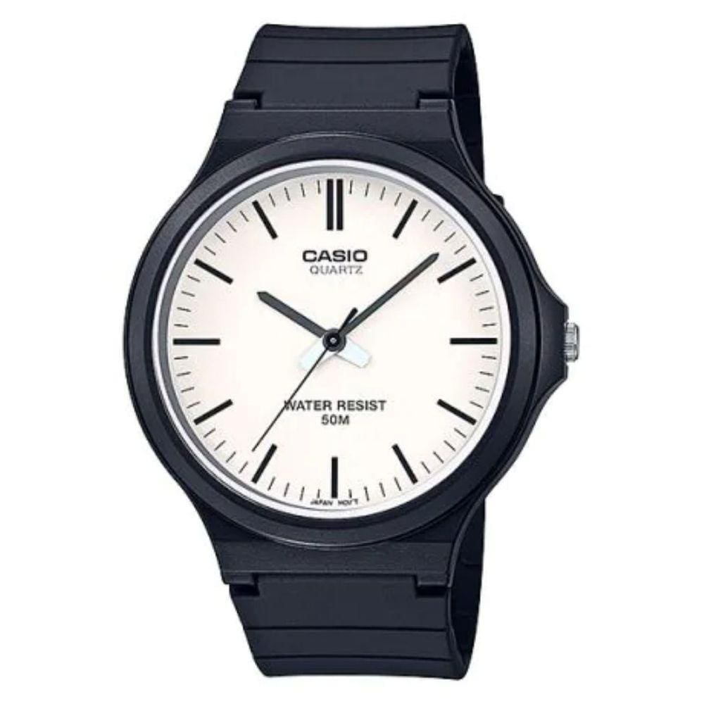 Relógio Casio Masculino Analógico Standard Preto MW-240-7EVDF