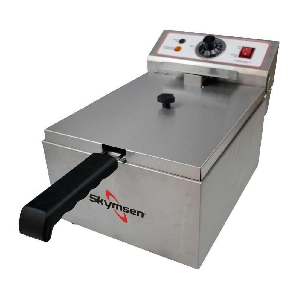 Fritador Elétrico 5 Litros 1 Cuba Inox FE-10-N 220V - Skymsen