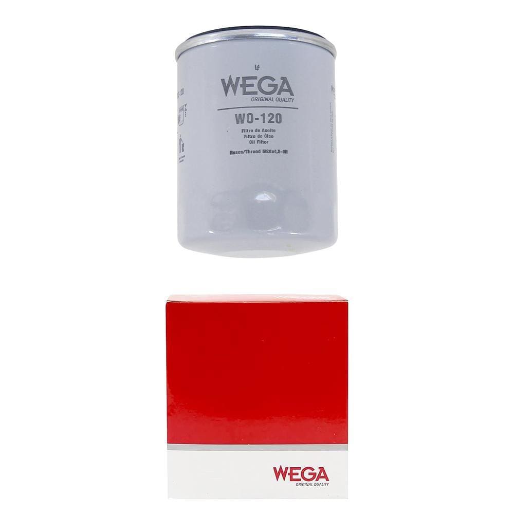 Filtro Óleo Lubrificante Palio 2000 a 2012 WO120 Wega
