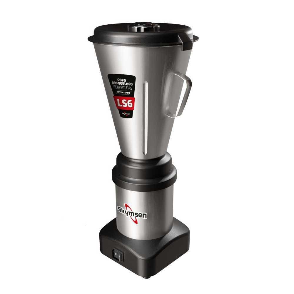 Liquidificador Baixa Rotação 6 Litros Inox Copo Monobloco LS6 127/220V - Skymsen