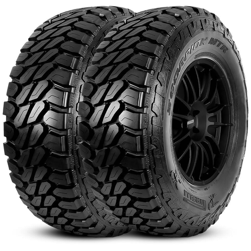 Kit 2 Pneu Pirelli Aro 17 245/70r17 119 Q Scorpion-mrt