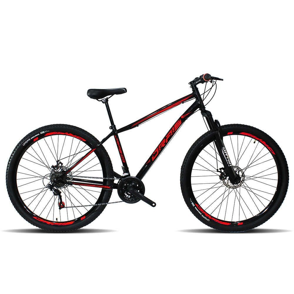 Bicicleta Aro 29 Aço Drais Steel 21 Vel TAMANHO 17