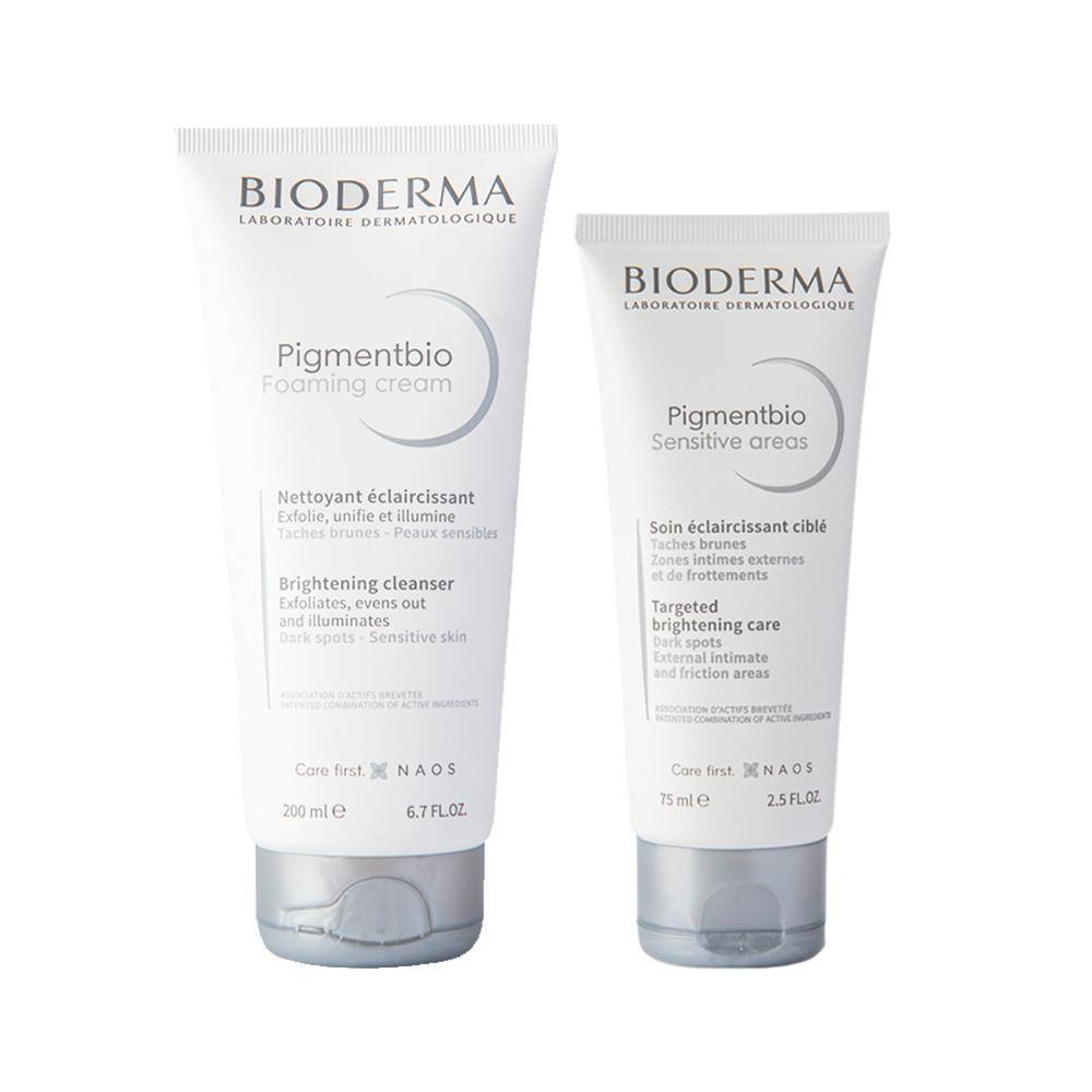 Creme clareador corporal bioderma pigmentbio sensitive areas sensiveis ...
