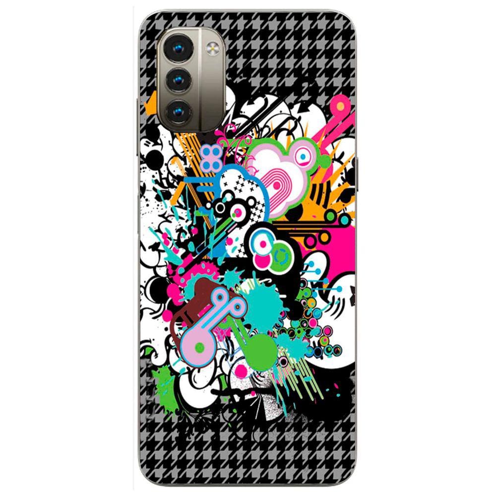 Capa Adesivo Skin022 Verso Para Nokia G11 2022