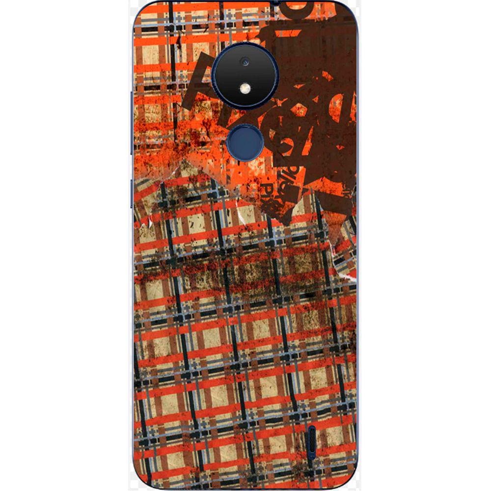 Capa Adesivo Skin194 Verso Para Nokia C21 2022