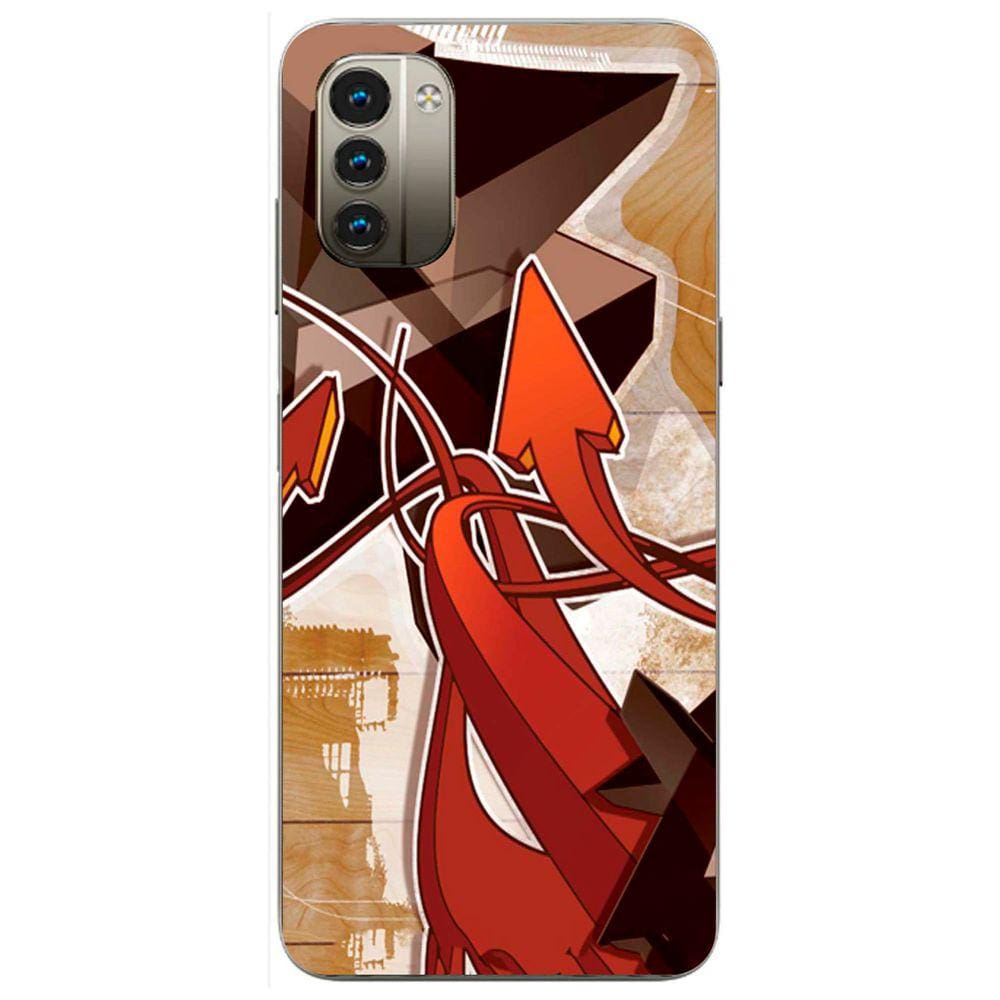 Capa Adesivo Skin071 Verso Para Nokia G11 2022