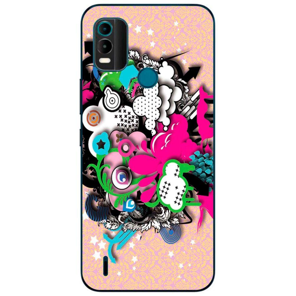Capa Adesivo Skin104 Verso Para Nokia C21 Plus 2022