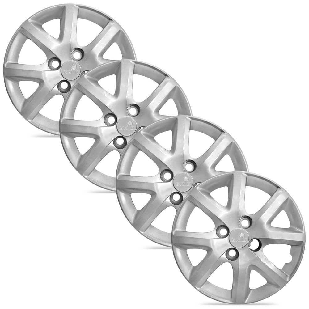 Jogo 4 Calota Modelo Original Fiat Siena El Prata Aro 14