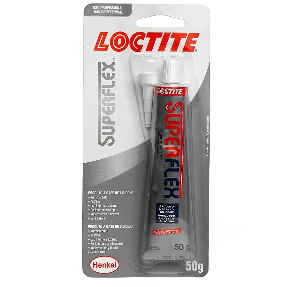 Borracha De Silicone Incolor Superflex 50g Loctite