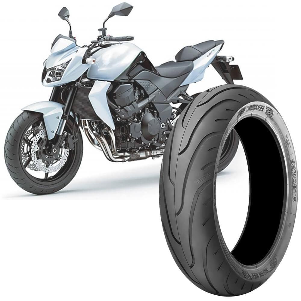 Pneu Moto Kawasaki Z750 180/55-17 73v Traseiro Stroker